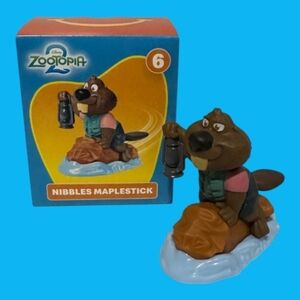 NIB Disney Zootopia 2 McDonald's Happy Meal Toy - Nibbles Maplestick #6